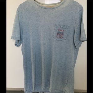 Polo Fine Quality Outdoor Goods Light Blue T-Shirt